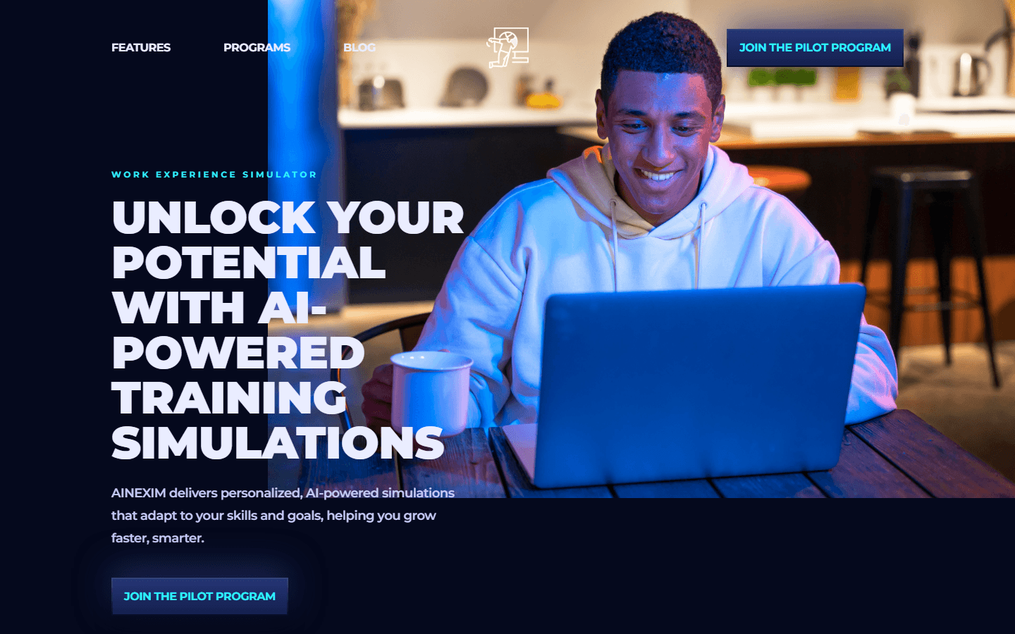 AINEXIM work experience simulator